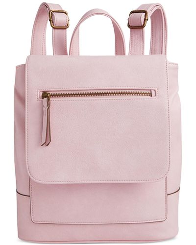 Style & Co. Hudsonn Flap Backpack - Pink