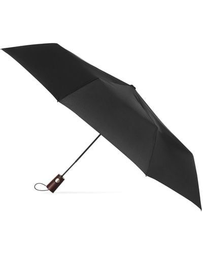 Totes Titan Wooden Handle Umbrella - Black