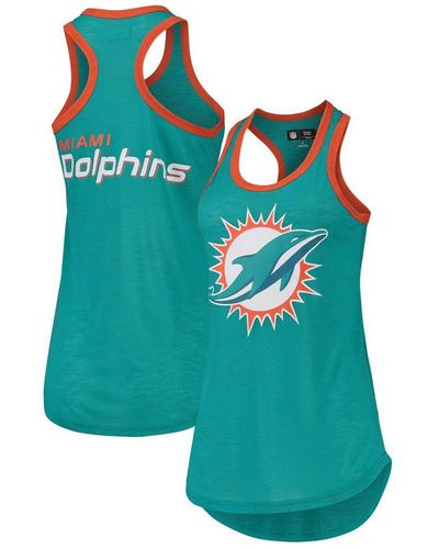 Women's G-III 4Her by Carl Banks Aqua Miami Dolphins Extra Inning