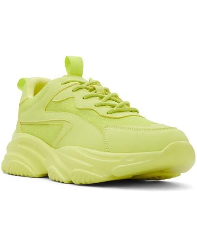 Call It Spring Refreshh Low Top Sneakers - Yellow