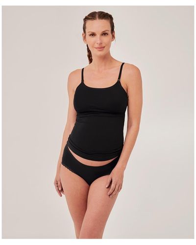 Pact Maternity Nursing Camisole - Black