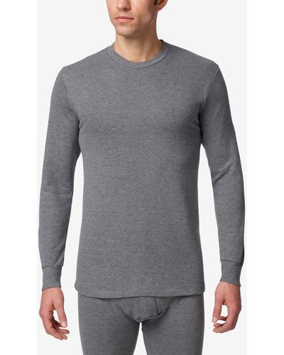 Stanfield's Essentials Two Layer Long Sleeve Undershirt - Gray