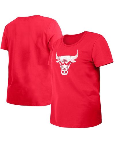 KTZ Chicago Bulls 2023/24 City Edition T-shirt - Red