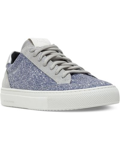P448 Soho Lace-up Mid-top Sneakers - Gray