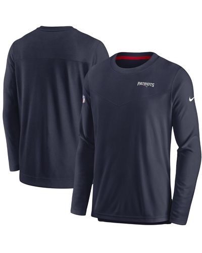 Nike Houston Texans Lockup Performance Long Sleeve T-shirt - Blue