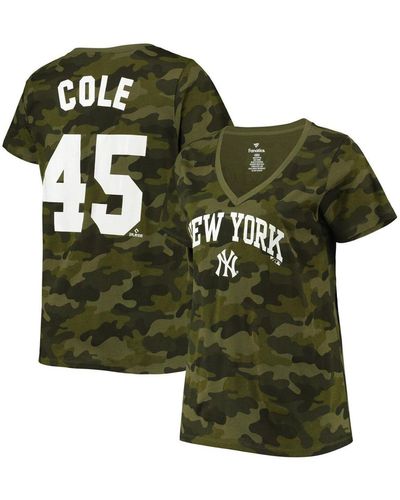 Fernando Tatis Jr. San Diego Padres Women's Player V-Neck T-Shirt - Camo