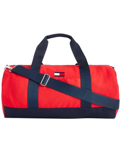 Tommy Hilfiger Ardin Logo Duffle Bag - Red