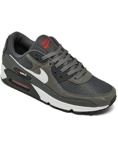 Nike Air Max 90 Casual Sneakers From Finish Line - Black