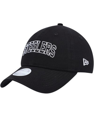 KTZ Pittsburgh Steelers Collegiate 9twenty Adjustable Hat - Black