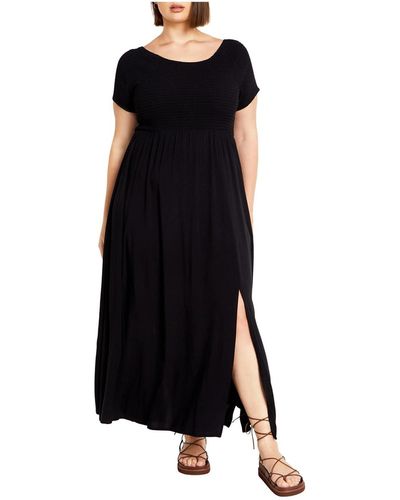 City Chic Plus Size Caelynn Dress - Black