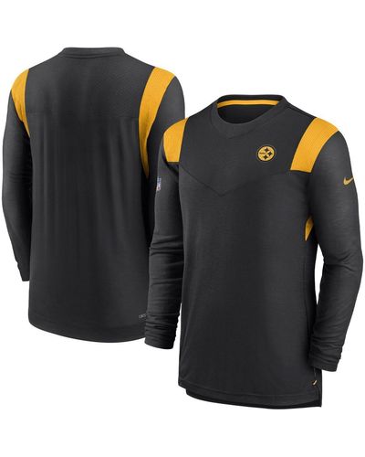 Nike Men's Nike Black Pittsburgh Steelers 2022 Sideline Coach Chevron Lock  Up Performance V-Neck T-shirt