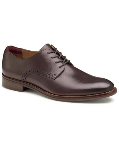 Johnston & Murphy Conard 2.0 Plain Toe Dress Shoes - Brown