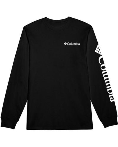 Columbia Fundamentals Graphic Long Sleeve T-shirt - Black