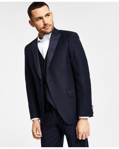 Alfani Slim-fit Tuxedo Jacket - Blue