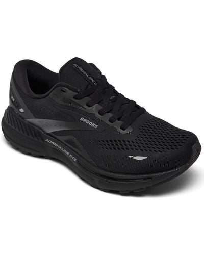 Brooks Adrenaline Gts 23 Running Sneakers From Finish Line - Black