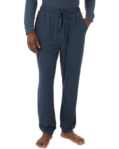 32 Degrees Plush Heat Pajama Pants - Blue