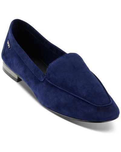 DKNY Laili Slip-on Loafer Flats - Blue