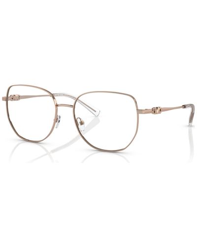 Michael Kors Square Eyeglasses - Metallic
