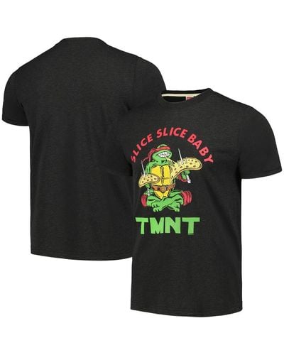 Homage And Teenage Mutant Ninja Turtles Tri-blend T-shirt - Black