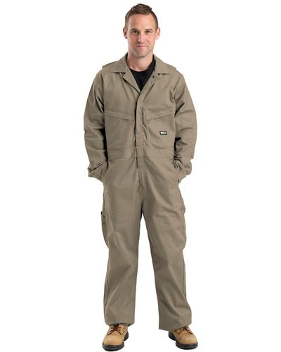 Bernè Big & Tall Flame Resistant Unlined Coverall - Natural