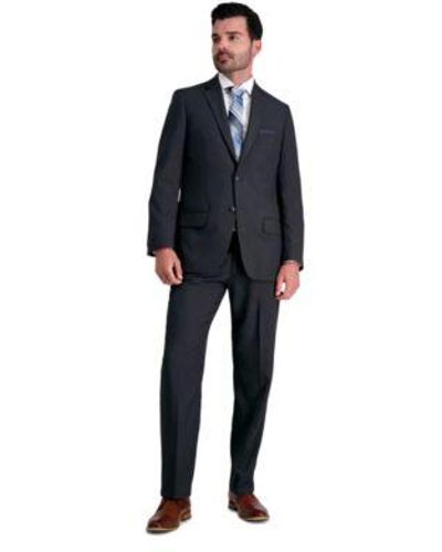Haggar Smart Wash Classic Fit Suit Separates Pants Jackets - Black