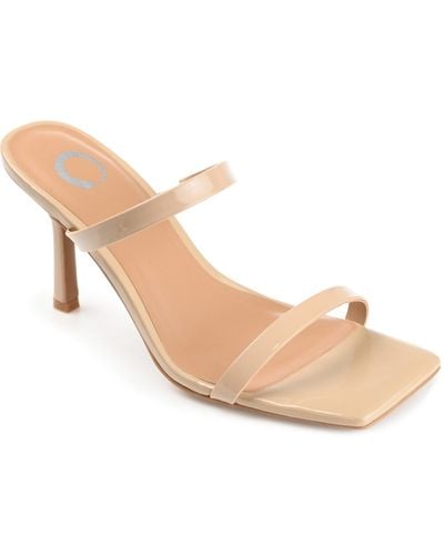 Journee Collection Brie Sandals - Natural