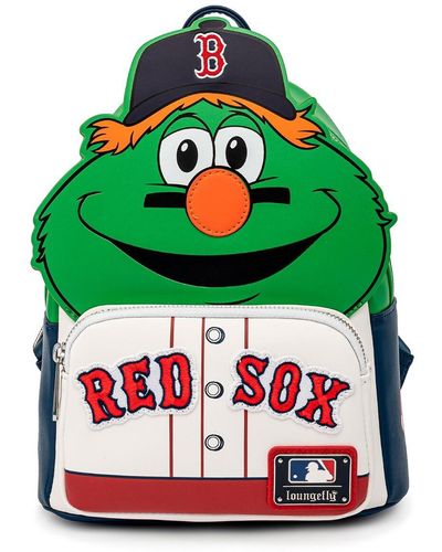 Loungefly And Boston Red Sox Mascot Cosplay Mini Backpack - Green