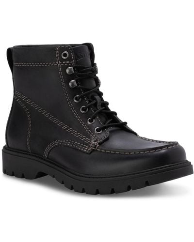 Eastland Belgrade Moc Toe Boots - Black
