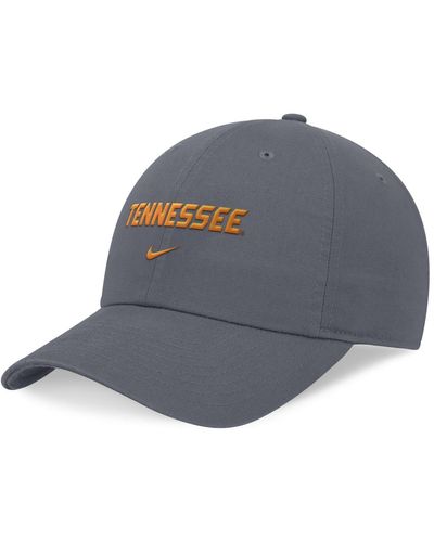 Nike And Tennessee Volunteers 2024 Sideline Club Adjustable Hat - Gray