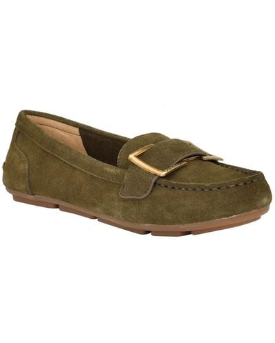 Calvin Klein Lydia Casual Loafers - Green