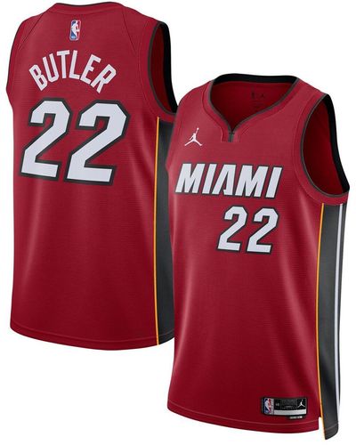 Nike Jimmy Butler Miami Heat Statement Edition Swingman Jersey - Red