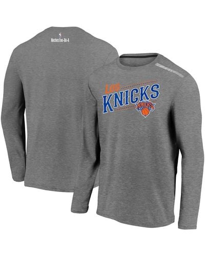 Obi Toppin New York Knicks Fanatics Branded NBA 3/4-Sleeve Raglan T-Shirt -  Cream
