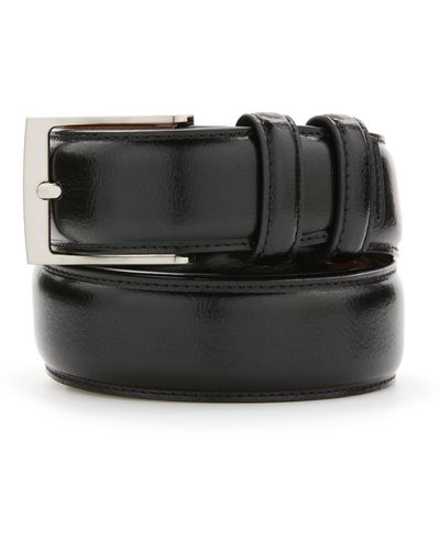 Perry Ellis Leather Belt - Black