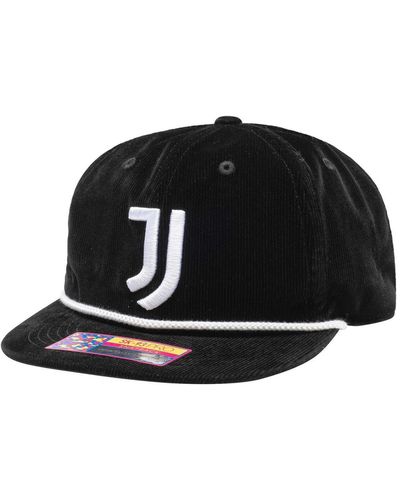 Fan Ink Juventus Snow Beach Adjustable Hat - Black