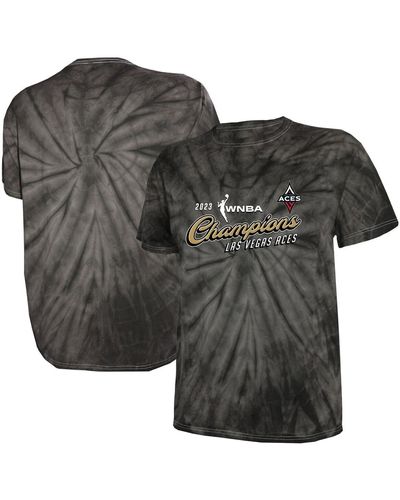 Stitches And Las Vegas Aces 2023 Wnba Finals Champions Tie-dye T-shirt - Black