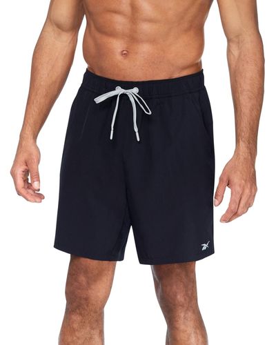 Reebok 7" Athlete Volley Swim Shorts - Blue