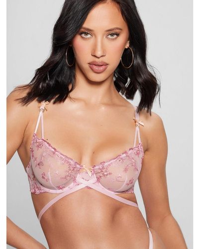 Guess Oriana Wired Bra - Brown