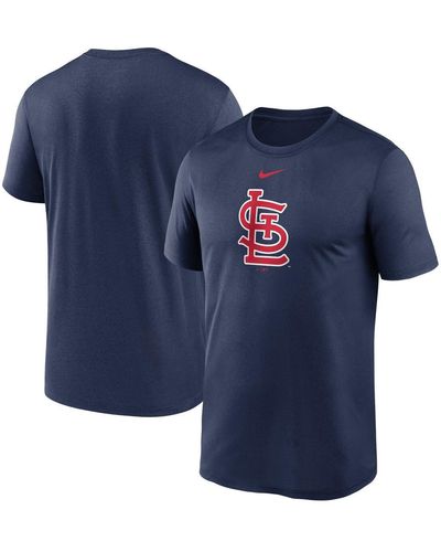 Nike St. Louis Cardinals Legend Fuse Large Logo Performance T-shirt - Blue