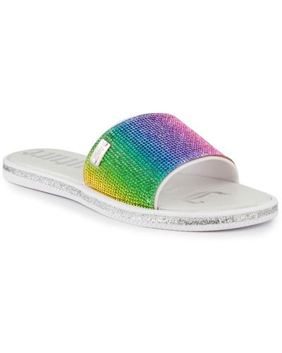 Juicy Couture Yummy Sandal Slides - Multicolor