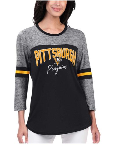 G-III 4Her by Carl Banks Pittsburgh Penguins Play The Game 3 - Black