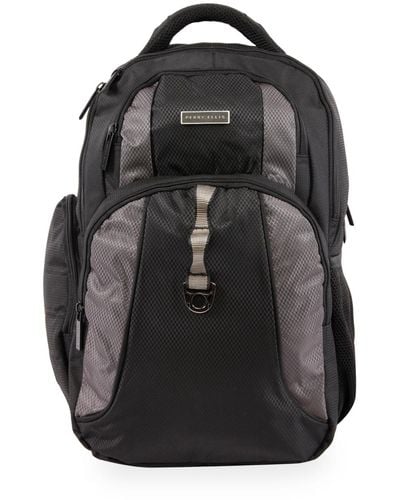 Perry Ellis Business Laptop Backpack - Black