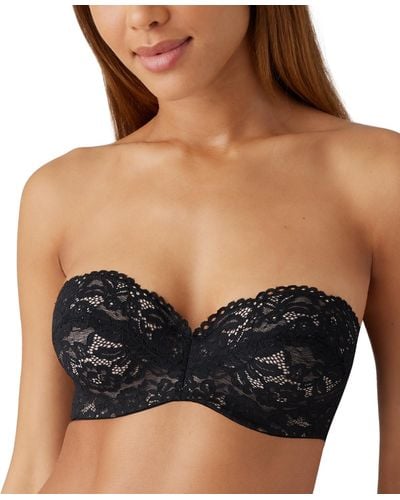 B.tempt'd By Wacoal Ciao Bella Strapless Lace Bra 954344 - Black