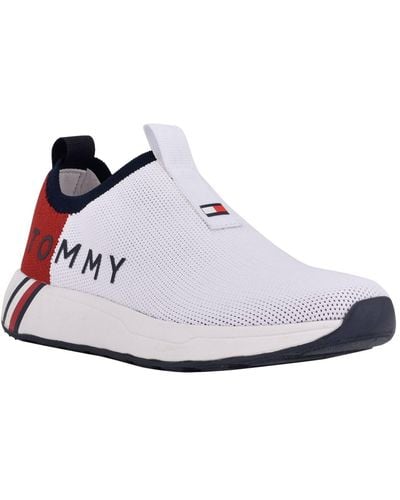 Tommy Hilfiger Aliah Sporty Slip On Sneakers - White