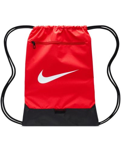 Nike Brasilia 9.5 Training Gym Sack (18l) - Red