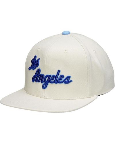 Mitchell & Ness Los Angeles Lakers Hardwood Classics Snapback Adjustable Hat - Multicolor