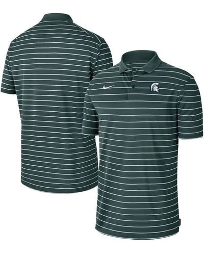 Nike Michigan State Spartans Icon Victory Coaches 2022 Early Season Performance Polo Shirt - Green