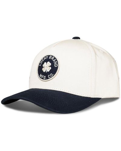 Lucky Brand Mfg Co. Patch Hat - White