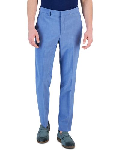 HUGO By Boss Modern-fit Superflex Suit Pants - Blue