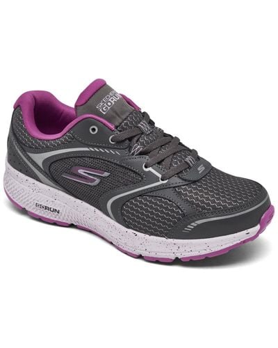 Skechers Go Run Consistent Dynamic Energy Running Sneakers From Finish Line - Gray