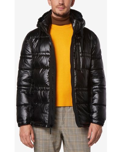 Marc New York Gotham Super Wet Cire Puffer - Black